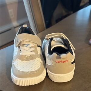 Carter's Beige and White Kids Sneakers